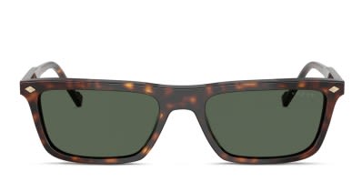Arnette AN4357 Al tortoise frame with dark green lenses. Lenses