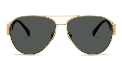 American Optical Original Pilot Gold Prescription Sunglasses - 50