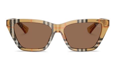 Burberry BE4435 multicolor , brown frame with dark brown  display picture 2