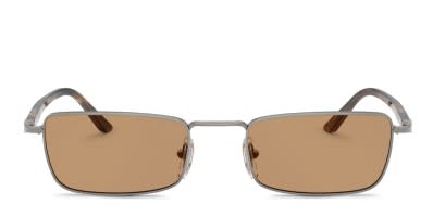 Miu Miu MUB50S 26C09Z Rectangle Sunglasses – Gold/Dark Brown Miu Miu MUB50S Sunglasses 26C09Z Old Gold - eye-oo.com main image 4