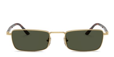 Versace VE2286 gold frame with dark grey lenses. Lenses provide