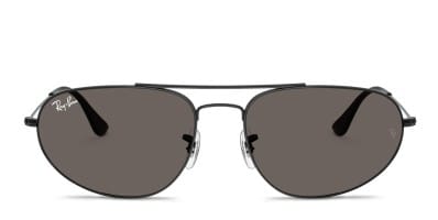 Ray-Ban RB3957 Julie Black/Green Prescription Sunglasses display picture 2