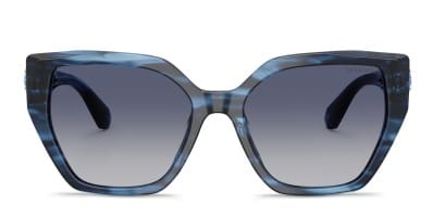 Tory Burch sunglasses clear and blue Tory Burch TY6101 Blue , Clear Prescription Sunglasses - 50  main image 4