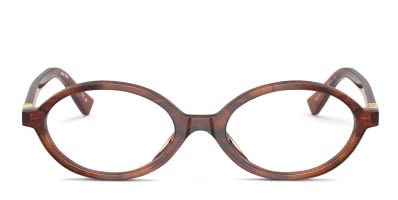 Miu Miu MU03ZV clear , brown frames