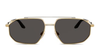 Dolce & Gabbana サングラス Amazon.com: Dolce & Gabbana DG2220 02/81 57MM Gold/Black/Plastic