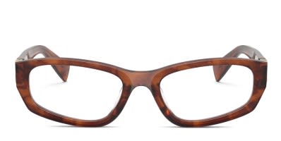 みーぅ Miu Miu MU03ZV clear , brown frames