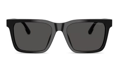 Ray-Ban RB4396 Warren Shiny Black Prescription Sunglasses - 50