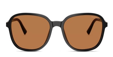 Miu Miu MUB10SU red frame with dark violet lenses. Lenses provide