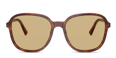 Miu Miu MU 06RSA Beige w/Black Prescription Sunglasses - 50% Off