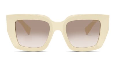 Miu Miu MU 13NS Pink/Glitter/Gold Sunglasses
