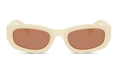 Miu Miu MU 13NS Pink/Glitter/Gold Sunglasses