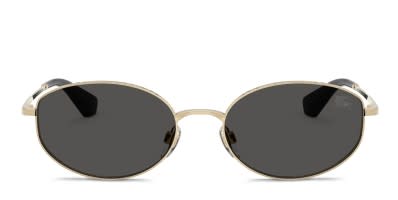 Adidas OR0096 32A Sunglasses Gold Oval Frame, Smoke Lenses Adidas OR0096 Gold Prescription Sunglasses - 50% Off Lenses main image 3