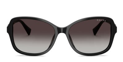 Ralph Lauren Women’s Black Gradient Oversized Sunglasses with Brown Tint RALPH Ralph Lauren Sunglasses - dark havana/brown/dark brown  main image 3