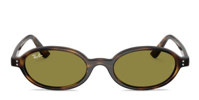 Ray-Ban RB2223 tortoise frame with dark grey lenses. Lenses  display picture 1