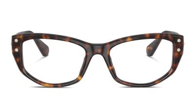 Kenzo KZ50017U Tortoise, Yellow Prescription Eyeglasses