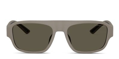 Emporio Armani EA4243 green frame with dark brown lenses  display picture 2