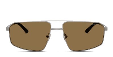 Burberry BE3166 gold frame with dark brown lenses. Lenses provide