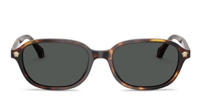 Versace VE4501 brown , tortoise frame with dark grey lenses  display picture 2