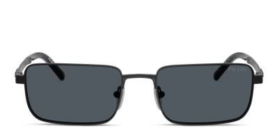 Prada PR 57XS Black, Gunmetal Prescription Sunglasses - 50% Off Lenses