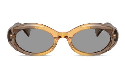 Miu Miu SMU 01US Blue, Tortoise Prescription Sunglasses - 50% Off