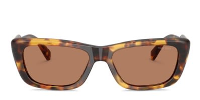 Miu Miu MUA04S tortoise , bronze frame with dark brown lenses