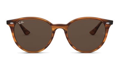 Ray Ban RB2180 Tortoise w Red Prescription Sunglasses