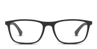 Armani Exchange AX3083U Black Eyeglasses | Includes FREE Rx Lenses