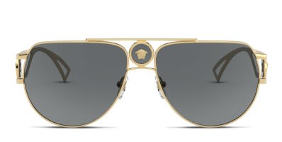 Versace VE2212 Black Gray Prescription Sunglasses 50 Off Lenses