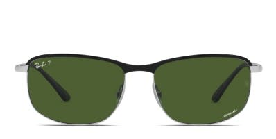 Ray Ban 4282CH Black w Green Blue