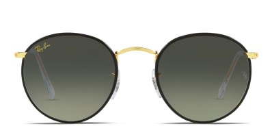 Ray ban round gunmetal sunglasses outlet