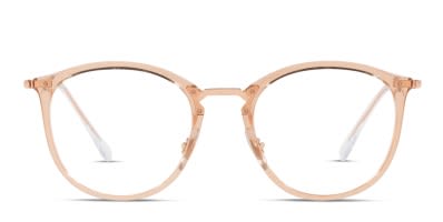 Ray-Ban 6396 Shiny Black w/Gold Eyeglasses | Includes FREE