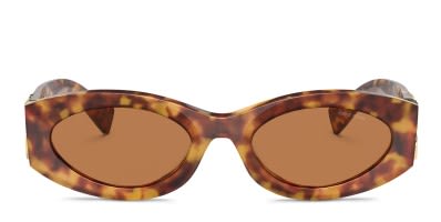 Miu Miu MU03ZS bronze , tortoise frame with dark brown lenses