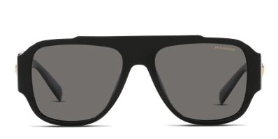 Versace VE2199 Black, Gold Prescription Sunglasses - 50% Off