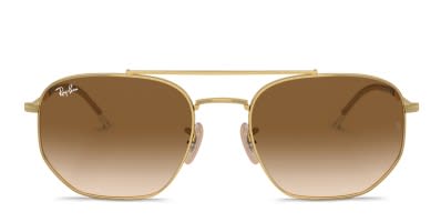 Ray-Ban RB3648 The Marshal Gold/Blue Sunglasses