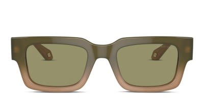 Burberry BE4288 Brown Clear Green Prescription Sunglasses 50 Off Lenses