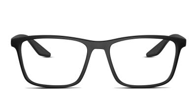 Prada PS 01OV Shiny Black Eyeglasses | Includes FREE Rx Lenses