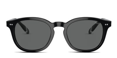 サングラス Adidas Mirrored Round Sunglasses OR0025 02C Adidas OR0025 Shiny Black Prescription Sunglasses - 50% Off