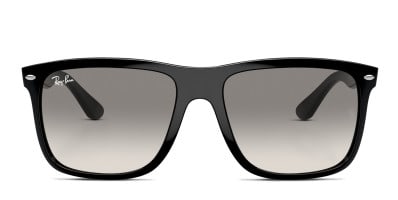 Ray Ban RB4147 Boyfriend Black Green Prescription Sunglasses 50 Off Lenses