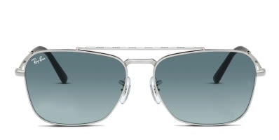 Ray Ban RB3607 Blue Gray Silver Prescription Sunglasses 50 Off Lenses