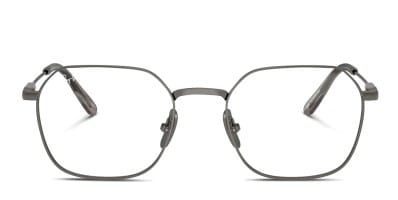 Ray-Ban RX6448 Hexagonal Black Eyeglasses | Includes FREE Rx Lenses