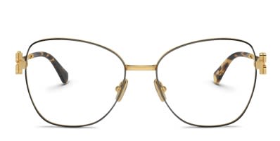 Miu Miu MU10XV Tortoise, Gold frame