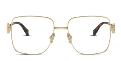Miu Miu MU 50XV Rose Gold Prescription Eyeglasses