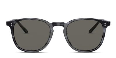 Oliver Peoples Glossy Black Oversized Sunglasses Oliver Peoples OV5470U Hollins Shiny Black Eyeglasses  main image 4