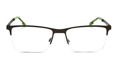 Oakley Socket 5.5 Gunmetal/Green Eyeglasses | Includes FREE Rx Lenses