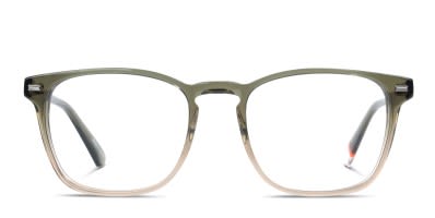 Nike 7280 Gray/Clear/Brown Eyeglasses | Includes FREE Rx Lenses