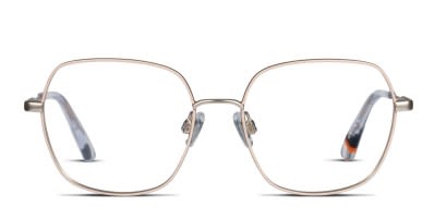 Tom Ford TF5615-B Purple/Silver Eyeglasses | Includes FREE