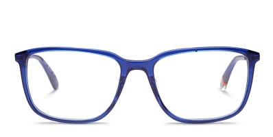Moschino Love MOL520 Blue Eyeglasses | Includes FREE Rx Lenses