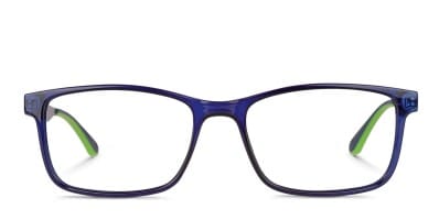 Smith Manning Brown/Blue Eyeglasses | Includes FREE Rx Lenses