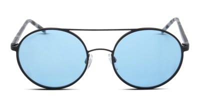 Guess GU3023 blue frame with blue mirrored lenses. Lenses
