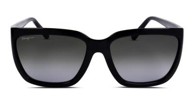 Celine CL41385 F S Shiny Black Prescription Sunglasses